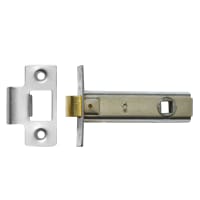 ASEC Tubular Latch - 76mm Nickel Plated Boxed
