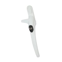 ERA Charisma Cockspur Locking Window Handle Right Hand 21mm White