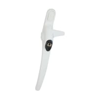 ERA Charisma Cockspur Locking Window Handle Left Hand 21mm White