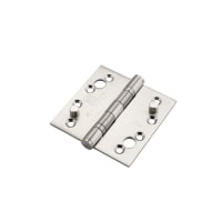 Eclipse Stainless Steel Security Hinges 102 x 102 x 3mm Pack of 2