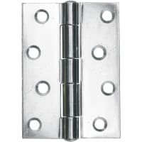 A Perry No.451 Strong Butt Hinge 75mm Zinc Plated