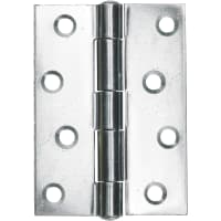 A Perry No.451 Strong Butt Hinge 100mm Zinc Plated