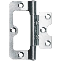 A Perry No.104 Fixed Pin Hurlinge Butt Hinge 63mm Zinc Plated