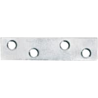 A Perry No.325 Mending Plate 100mm Bright Zinc Plated