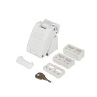 Jackloc Titan Folding Window Restrictor White