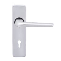 Concealed Lever Lock 154 x 40mm Polished Anodised Aluminium