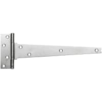 A Perry No.910 Heavy Pattern Tee Hinge 375mm Zinc Plated