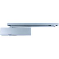 Synergy S3400 Silver Trimplate Cam Action 2-4 Door Closer