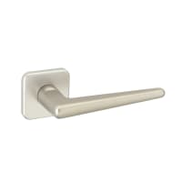 URFIC Saturn Lever On Rose Stainless Steel Effect