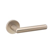 URFIC Titan Lever On Rose Stainless Steel Effect