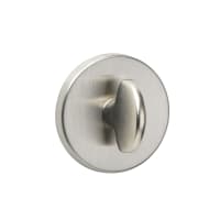 Round Bathroom Escutcheon Satin Nickel