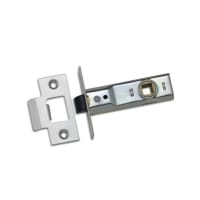 Union Tubular Latch 64mm Silver Enamel