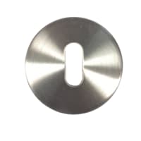 Karcher Design Slim Style Keyhole Escutcheon Satin Stainless Steel