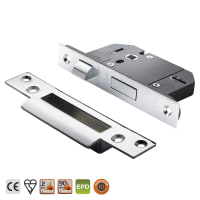 Legge N5642.SS BS 5 Lever Sashlock Satin Stainless Steel