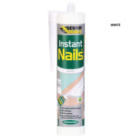 Everbuild Instant Nails Solvent Free Adhesive 290ml White