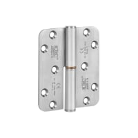 Union 605 Powerload Lift Hinge RH Radius Corner Bright Zinc Plated 100mm X 88mm X 3mm 
