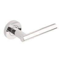 Jigtech Eden Fire Rated Lever on Rose - Polished Chrome