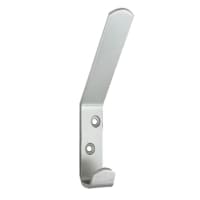 Chase Hardware Hat and Coat Hook 108 x 3mm Satin Anodised Aluminium 