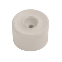 Magnets Hardware Rubber Door Buffer 34mm Diameter White