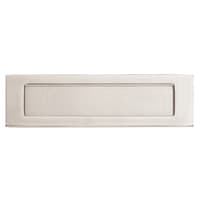 Carlisle Brass Victorian Letter Plate 276 x 94mm Satin Chrome