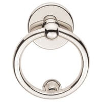 Carlisle Brass Victorian Ring Door Knocker Polished Chrome