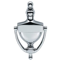 Carlisle Brass Victorian Door Knocker 160mm Polished Chrome