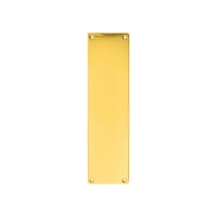 Carlisle Brass Victorian Finger Plate 298 x 73 x 6mm Polished Brass