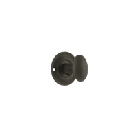 Old English Solid Brass Oval Turn & Release Urban Bronze