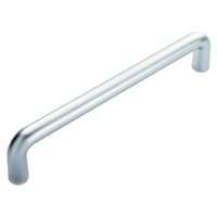 Eurospec 'D' Shaped Pull Handle 19mm Diameter 300mm Satin Anodised Aluminium