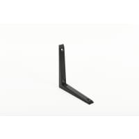 Rothley Mitred Bracket 200 x 200mm Black