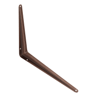 Rothley London Pattern Shelf Bracket 300 x 250mm Antique Copper
