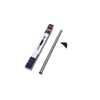 Rothley Baroque Worktop Support Table Leg 60 x 1100mm Brushed Stainless Steel