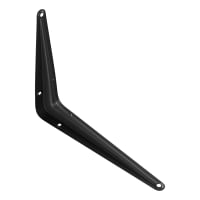 Rothley London Pattern Shelf Bracket 200 x 150mm Matt Black