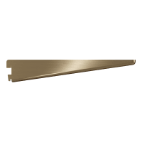 Rothley Baroque Twinslot Shelf Bracket 220mm Long Antique Brass