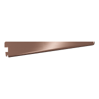 Rothley Baroque Twinslot Shelf Bracket 220mm Long Antique Copper