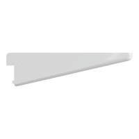 Rothley Twinslot Shelf Bracket Antibacterial 120mm White