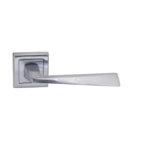 Status California Lever on Square Rose Satin Chrome