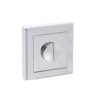 Status Turn & Release on Square Rose Polished Chrome