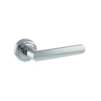 Status Michigan Lever on Round Rose Polished Chrome