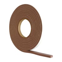 Stormguard Extra Thick Self Adhesive Rubber Foam Brown 3.5m