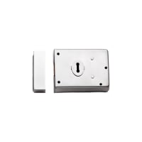 Eurospec Contract Rim Deadlock Satin Chrome