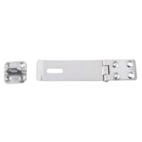 Carlisle Brass Sterling Safety Hasp and Staple 114mm Zinc Plated