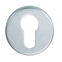 Serozzetta Euro Profile Escutcheon 51 x 8mm Sat Chrome