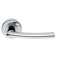 Carlisle Serozzetta Dos Lever on Round Rose Polished Chrome