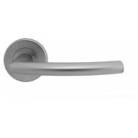 Carlisle Serozzetta Dos Lever on Round Rose Satin Chrome