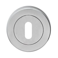 Serozzetta Escutcheon Standard Profile Satin Chrome