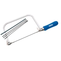 Draper Coping Saw Frame with 5 Blades
