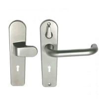 Union 3R35 Lever Door Handle Satin Chrome