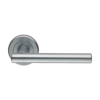 Serozzetta Philadelphia Lever on Rose Satin Chrome