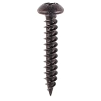 TIMCO Twin-Thread Blackjax Round Head Woodscrews 8 Gauge 1